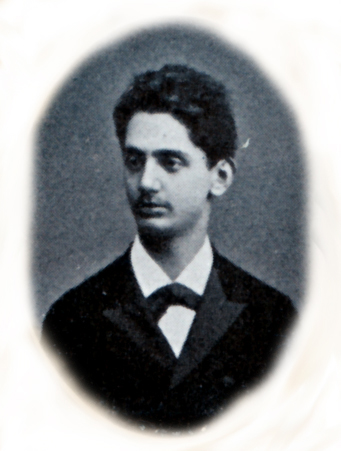 Detail from a group of portrait photographs of the members of the orinal Rosé Quartet